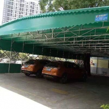 成都定制活动推拉蓬户外伸缩折叠帐篷大排档夜宵遮阳雨棚移动车棚