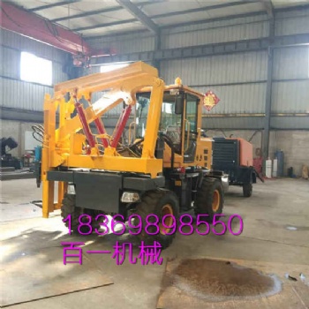 供应液压打桩机 公路护栏打桩机厂家