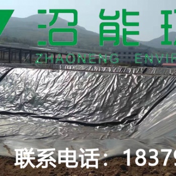河北承德隆化壹号土猪20000立方黑膜沼气池工程完工