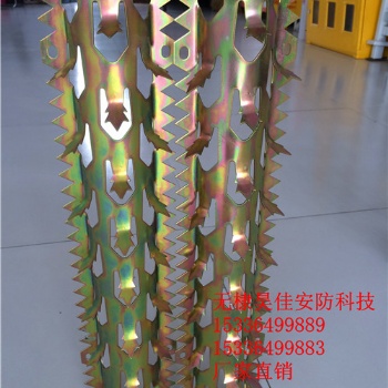 供应燃气立管防爬刺 防盗刺 不锈钢防爬刺生产厂家