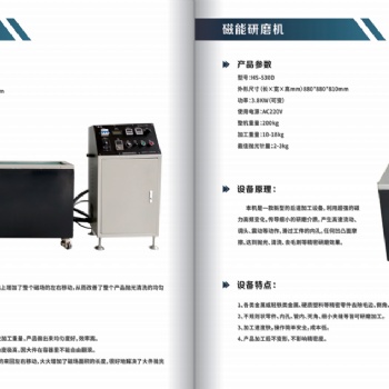 磁力抛光机精密表面内孔处理