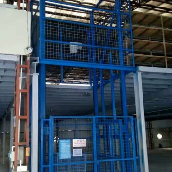 升福导轨式升降机厂家供应简易货梯 固定式液压升降平台
