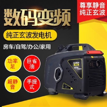 萨登1KW220V家用小型便携式发电机1