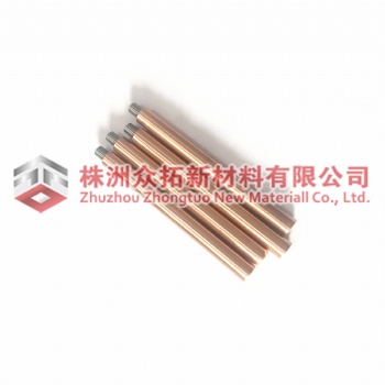 精密电子点焊耐磨钨电极 铜钨镶嵌直电极