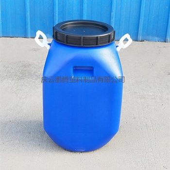 纯原料25L敞口塑料桶带耳朵25升大口塑料桶鹏腾制桶厂