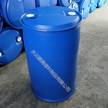 运城200L双环塑料桶临汾200公斤塑料桶大蓝桶化工胶桶