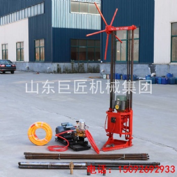 山东华夏巨匠供应QZ-1A两相电轻便取样钻机 15米岩心钻孔钻机