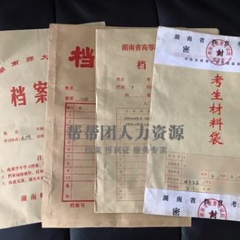 湖南大学毕业生档案遗失补办流程