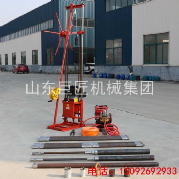 山东巨匠QZ-2CS卷扬机款轻便钻机 钻机型号全