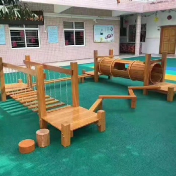 幼儿园户外大型积木碳化炭烧积木 木制大积木玩具构建区木质积木