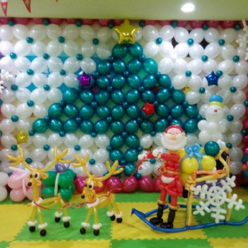 北京批发氦气球，求婚气球，圣诞气球装饰，宝宝宴气球布置