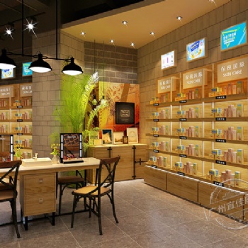 宜佳展示-化妆品展示柜网购将会成为流行