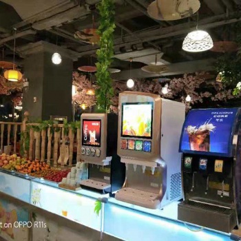 可乐机免安装+3阀可乐机+郑州自助餐厅可乐机投放可乐**配送