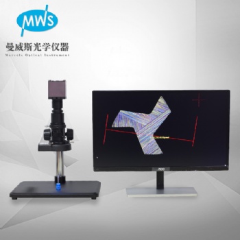 厂家高清测量视频显微镜 拍照放大MWS-SCL103电子显微镜