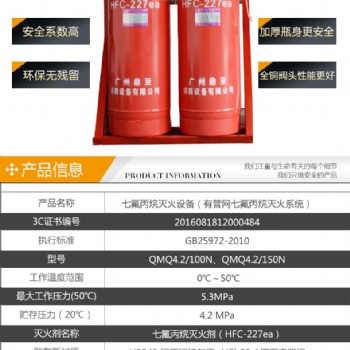 河南省鼎亚七氟丙烷系统
