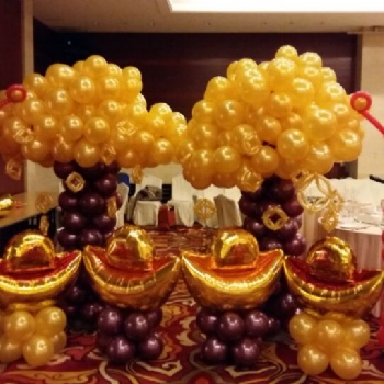 北京年会气球装饰，派对气球布置，主题活动气球场地装饰