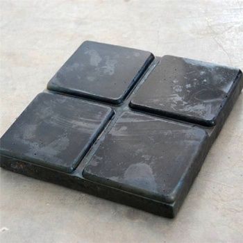 工程防护压延微晶板带孔微晶铸石砖板厂家耐磨不粘料煤仓料仓衬板