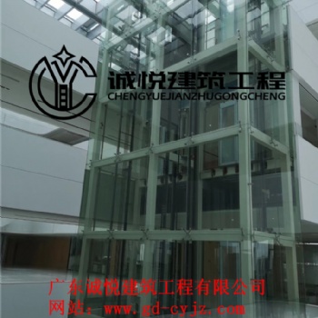 广州越秀区旧楼加装电梯,加装钢结构电梯井道（设计+制作+安装）