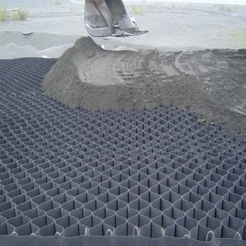 带孔三维立体土工格室 HDPE稳固公路护坡绿化土工格室