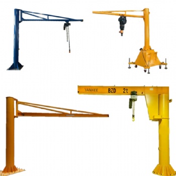 大型立柱式悬臂吊6-8米臂长电动运行式悬臂吊德马格电动葫芦