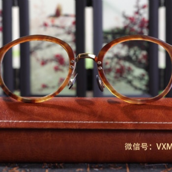 厂家眼镜架-大玳瑁黄金豹纹VXM669