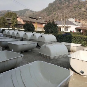 农村三格化粪池_小玻璃钢化粪池型号