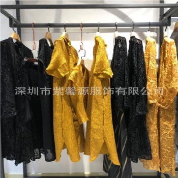 广州时尚国际品牌女装供应厂家折扣批发