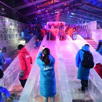 大型冰雕展 冰雪世界造雪 专业雕刻厂家