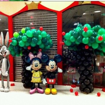 北京年会气球，宝宝宴气球布置，圣诞气球装饰，批发氦气球