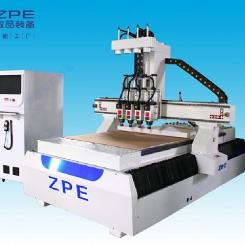 四头雕刻机 四头下料机 打孔拉槽雕刻