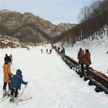 黑龙江滑雪场全天候输送设备 诺泰克雪地魔毯厂家参数