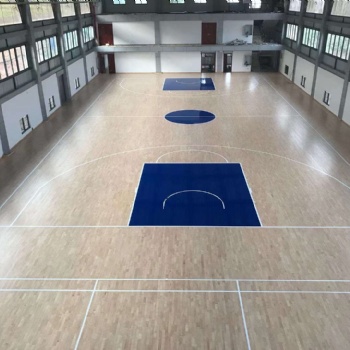 郑州篮球运动木地板专业生产厂家胜枫