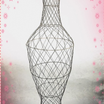 紫薇花瓶骨架桂花花瓶骨架海棠花瓶骨架及各种新款造型设计