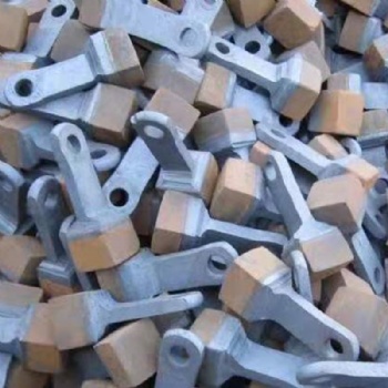 锰钢制砂机锤头 高铬双金属复合铬26耐磨锤头 多规格锤式破碎机配件