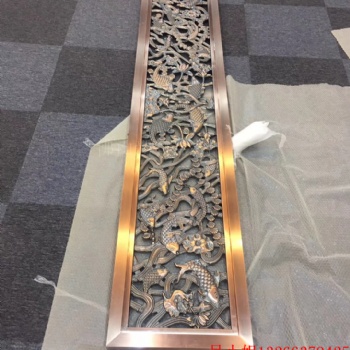 新款铜艺雕刻屏风系列 广东屏风生产厂家