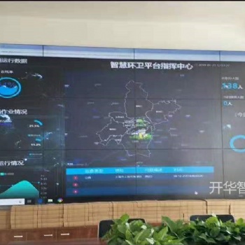 开华智慧环卫---智慧指挥中心