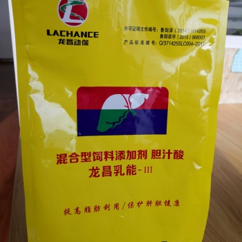 龙昌胆汁酸降低肉鸡料肉比提高饲料利用率
