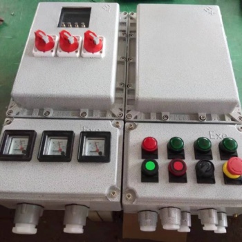 BXX51防爆检修电源操作箱带无火花防爆插销铝合金材质