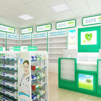 该如何挑选药店处方柜呢 药店鲁班