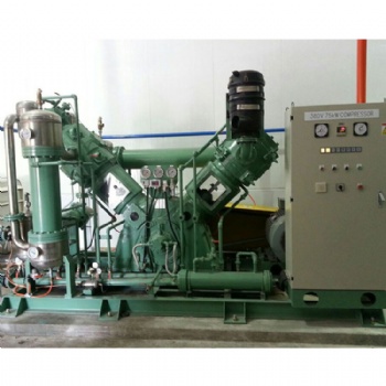 青岛空压机厂食品机械纺织纺纱煤气厂用无油气体压缩机空压机