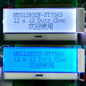 音响功放显示屏12832点阵屏HTG12832F-3