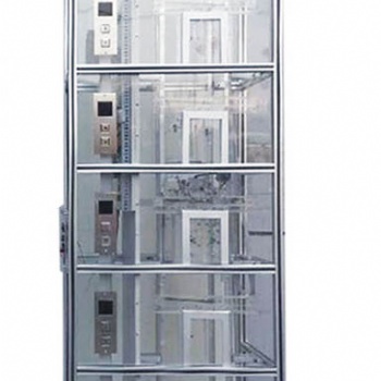 六层透明仿真教学电梯模型