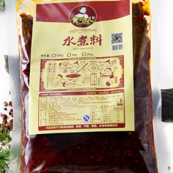 黄哈儿水煮鱼水煮肉片酱料