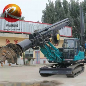 全螺旋钻孔机 高强度合金头螺旋钻 全螺旋钻孔机