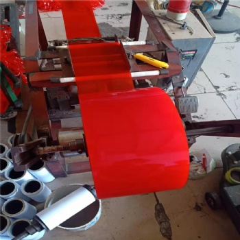 红色pvc塑料焊接防护帘电焊遮光帘电焊防护帘条形状2毫米