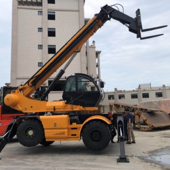 路灯高空作业车伸缩臂升高平台作业车3吨伸缩臂叉车