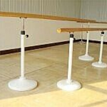 山东烟台可移动式专业压腿杆儿童舞蹈房跳舞杆练功杆升降式舞蹈教室形体杆