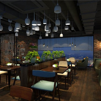 郑州主题餐厅装修设计-教你打造一个有格调的主题餐厅
