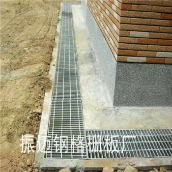 湛江大型停车场排水沟盖板，雨水沟钢盖板