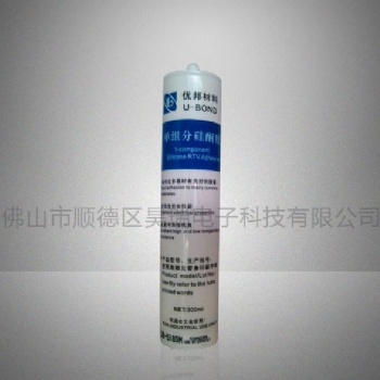 密封胶UB-518SM硅胶单组分硫化硅橡胶防水胶优良拉伸硅胶